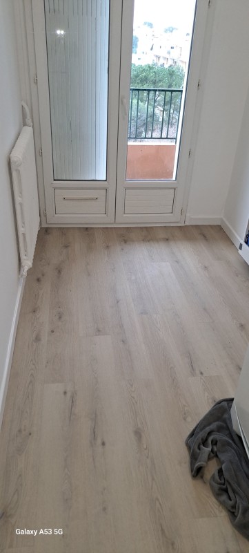 Remplacement d'un sol par un parquet bois à Montpellier dans l'Hérault