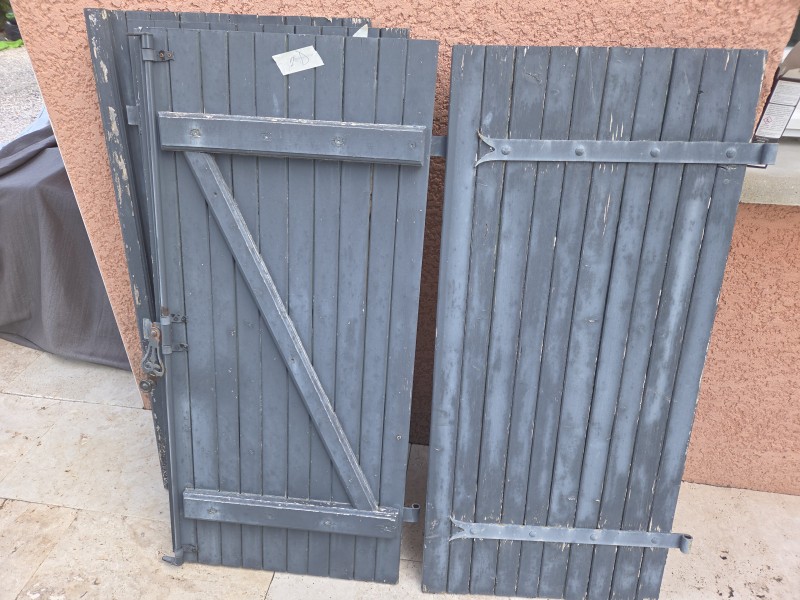 remise à neuf volets d une villa sur vendargues pres de montpellier
