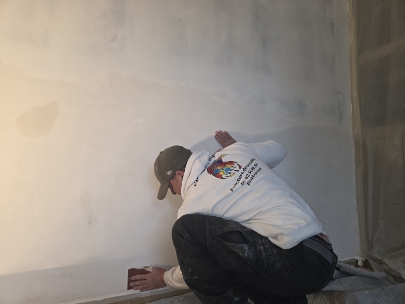 mur  chambre a refaire
sur castelnau pres de montpellier