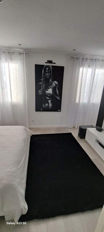 Peinture et revêtement d'une chambre près de Lunel